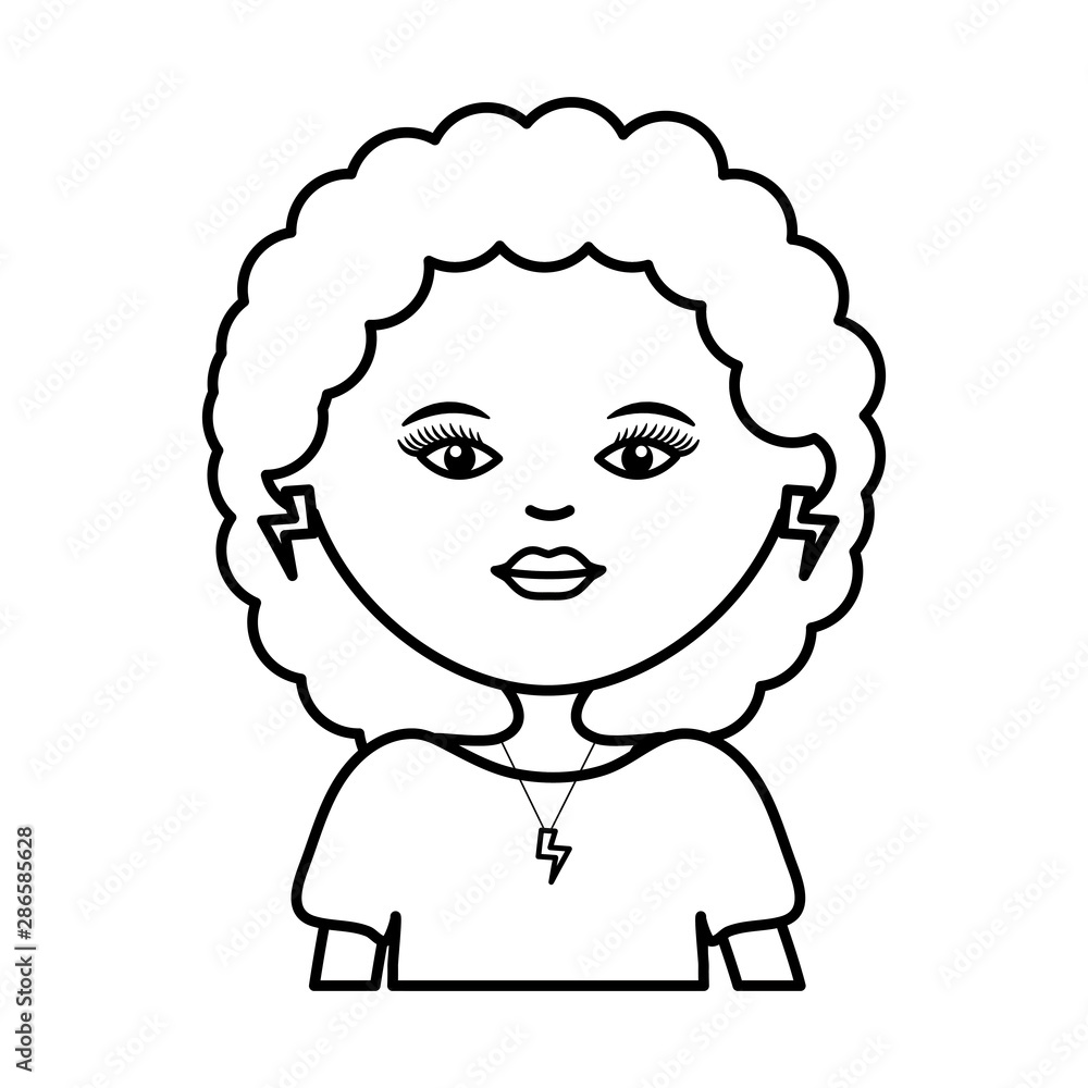 cute woman urban style character cute woman urban style character
