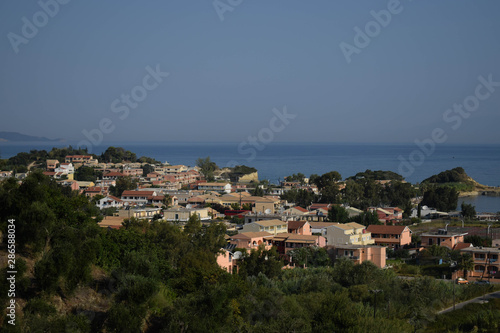 Fototapeta Naklejka Na Ścianę i Meble -  panoramic view of sidari town