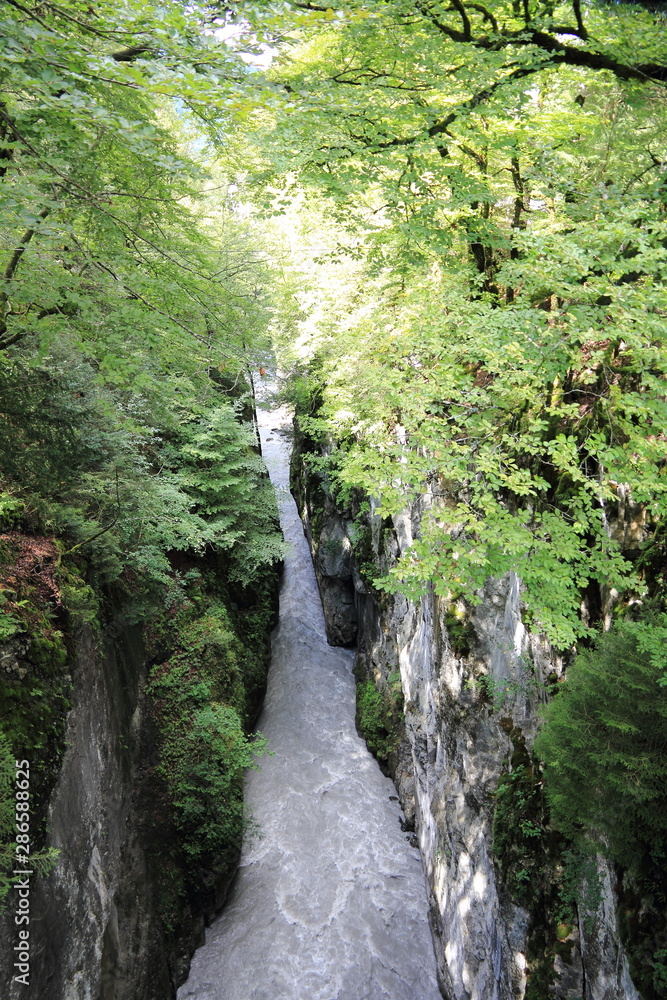 Gorges des Tines à Sixt-Fer-à-Cheval