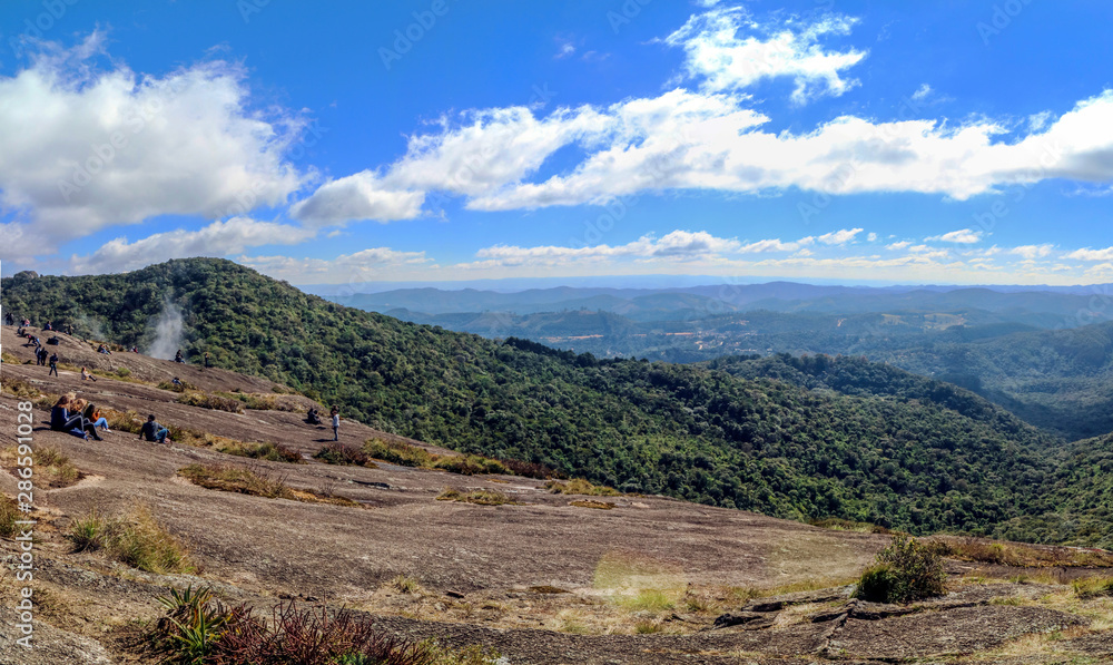 Brazilian mountains landscape at Monte Verde, Minas Gerais State