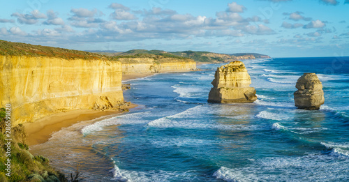 sunset at gibson steps, great ocean road at port campbell, australia 8