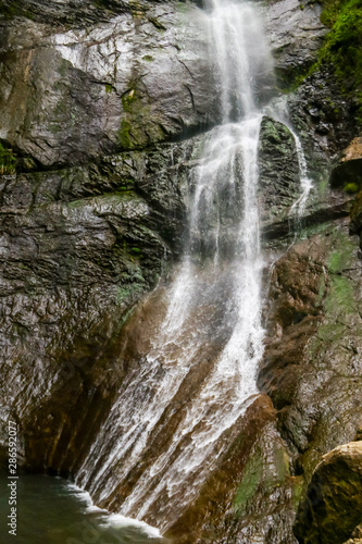 Makhuntseti waterfall near Batumi in Adjara region  Georgia