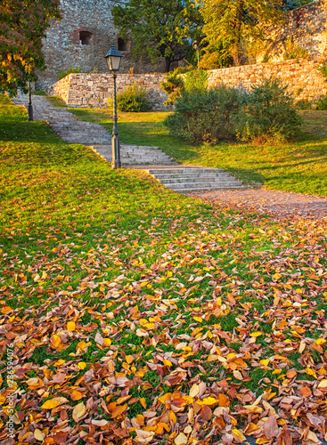 Fotografía Park at the Royal Palace of Budapest, Hungary