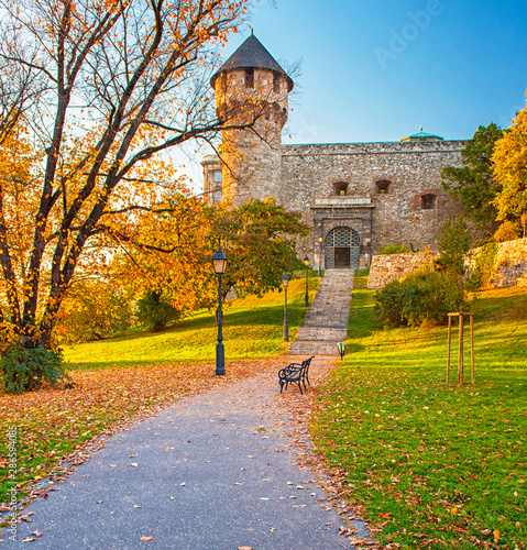 Park at the Royal Palace of...
