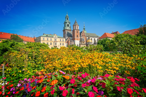 The city of Cracow, Wawel, Poland, Europe