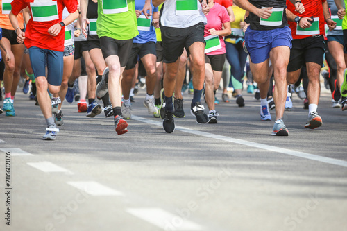 Runners at half marathon event © Goran Jakus