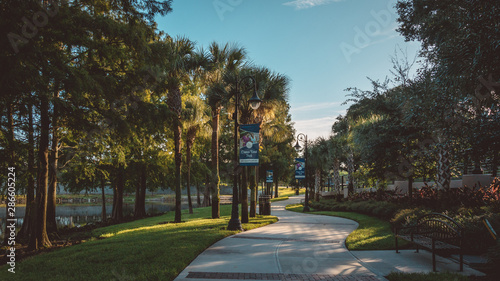 Cranes Roost an outdoor park in Altamonte Springs a suburb of greater Orlando, Florida