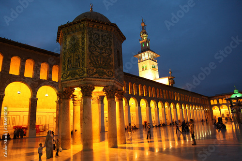 The Umayyad Mosque in Damascus