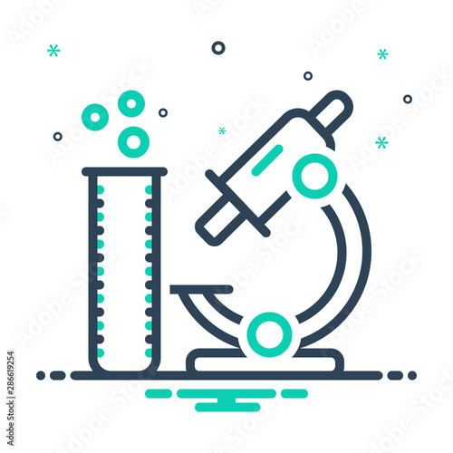 mix icon for lab chemistry