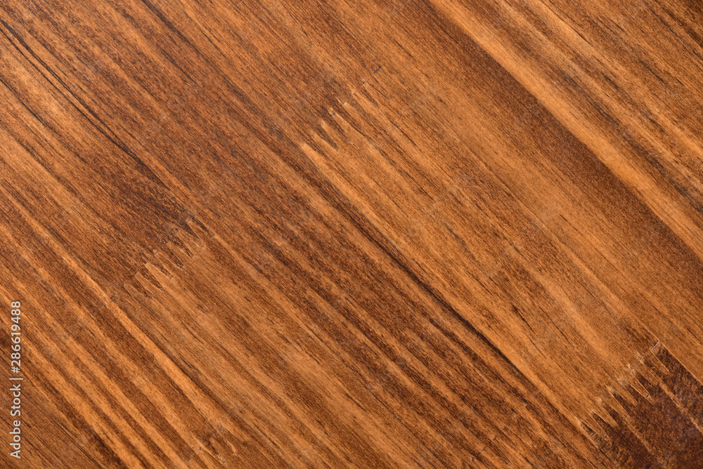 Naklejka premium Light brown wooden background texture