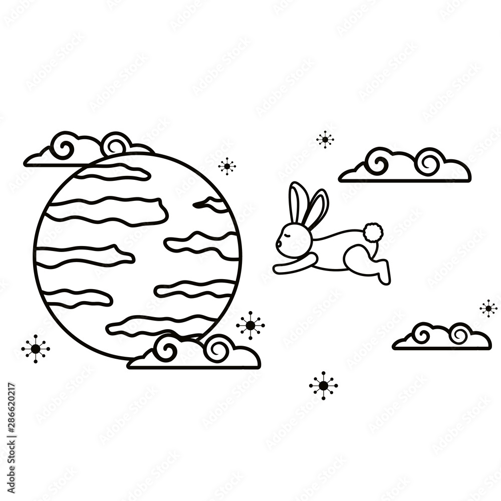 Mid autumn festival vector design Mid autumn festival vector design