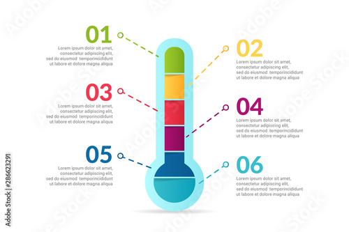 medical Infographic design with options or list. Infographic of medical business concept for presentations, banner, workflow layout, process diagram, flow chart and how it work