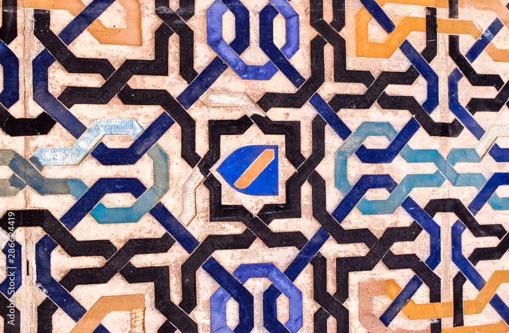 Fototapeta premium Geometrical Islamic mosaic pattern
