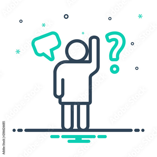 mix icon for question