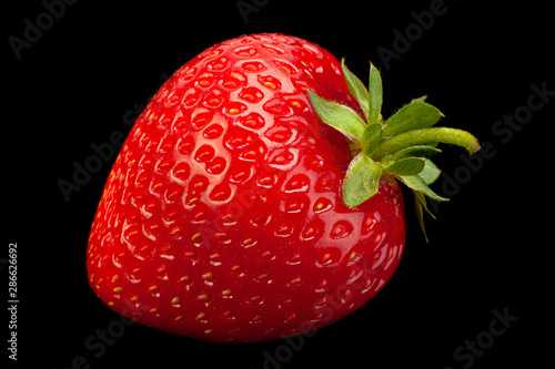 Strawberry fruit closeup