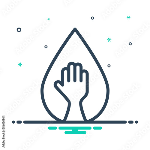 mix icon for lack reduction 