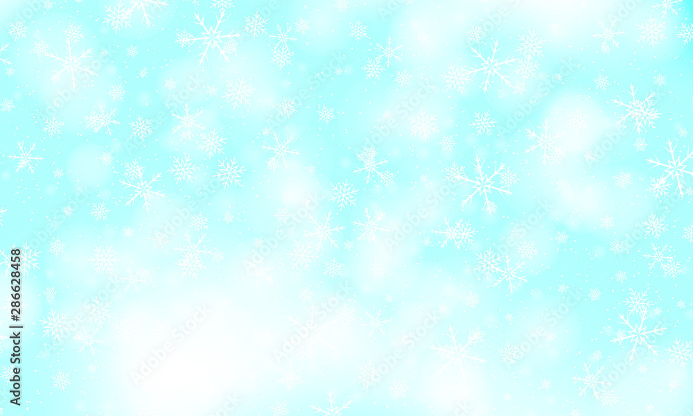 Falling snow background. Vector illustration Falling snow background. Vector illustration