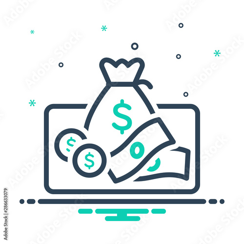 mix icon for earnings