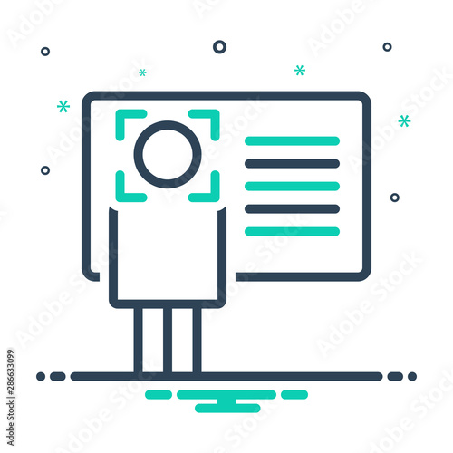 mix icon for identify