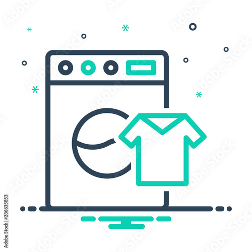 mix icon for laundry