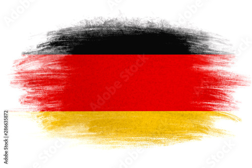 Obraz na plátně Germany flag in grunge style