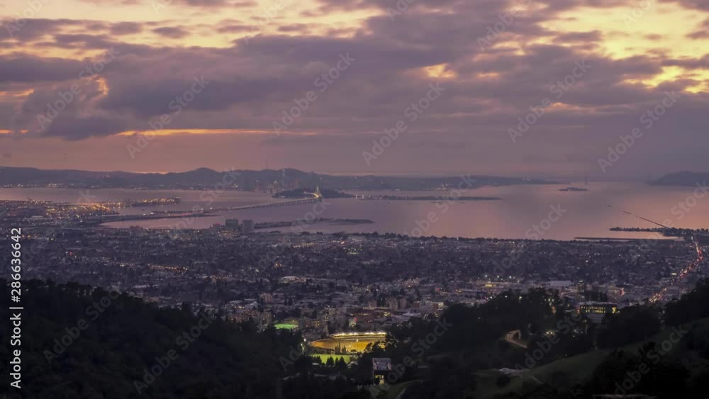 Detailed Evening Time-lapse of San Francisco Lights Coming On. Longer Time-Lapse with More Pictures Taken Detailed Evening Time-lapse of San Francisco Lights Coming On. Longer Time-Lapse with More Pictures Taken
