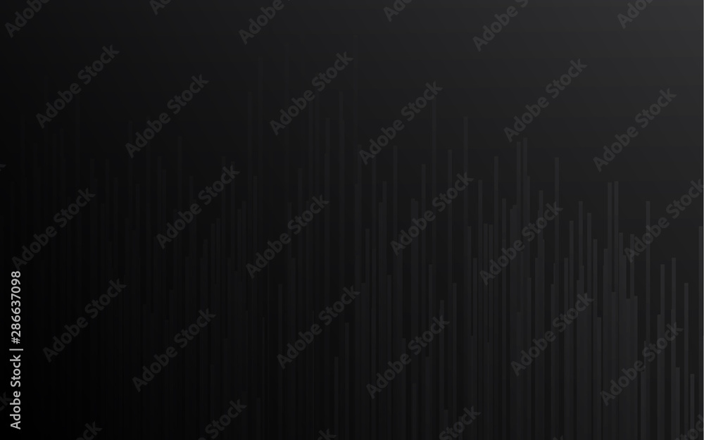 Fototapeta premium Abstract geometric background with black element texture. Modern dark futuristic concept for use element cover, banner, corporate, advertising