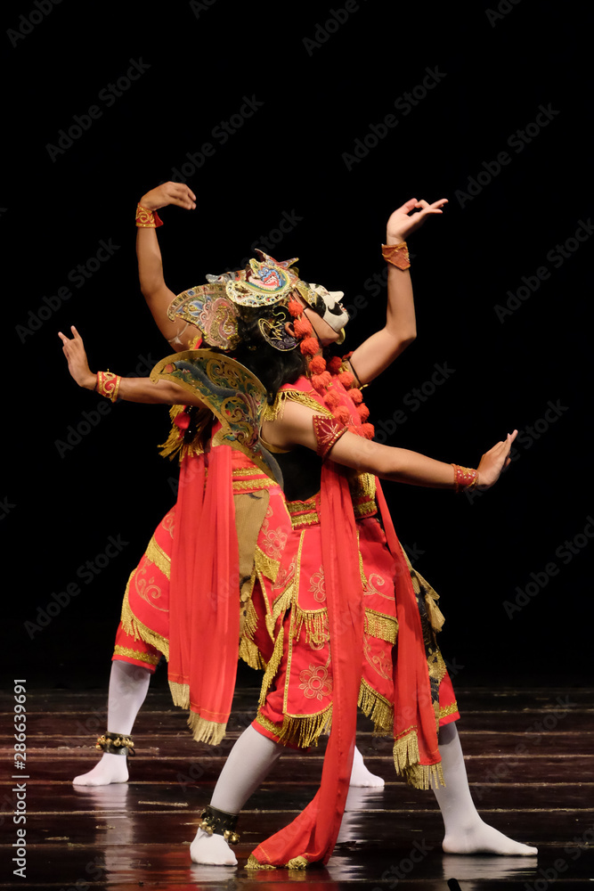 Tari Topeng Panji Panji Traditional Dance Traditional Mask Dance