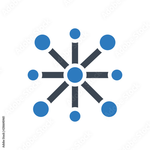 Big Data Network Icon