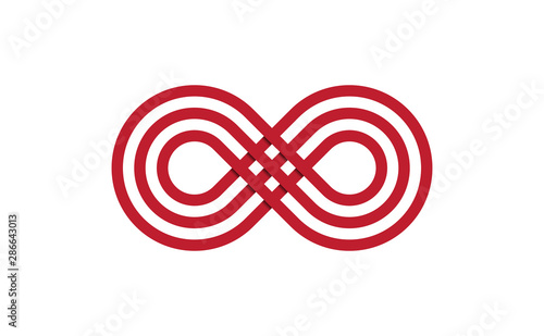Infinity endless symbol log...