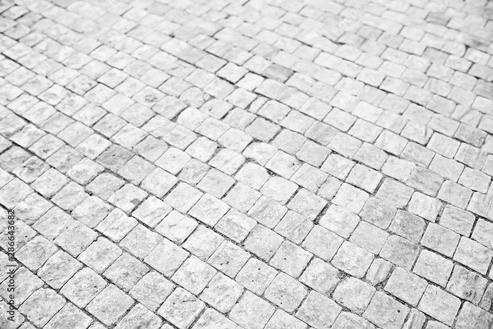 background texture stone pavement / abstract stone background bricks