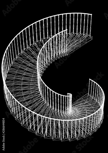 spiral stairs