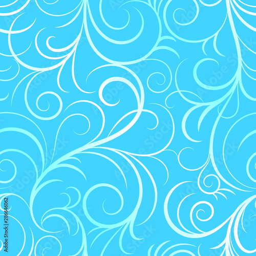 Vector illustration.Seamless frosty pattern background.EPS 8. 