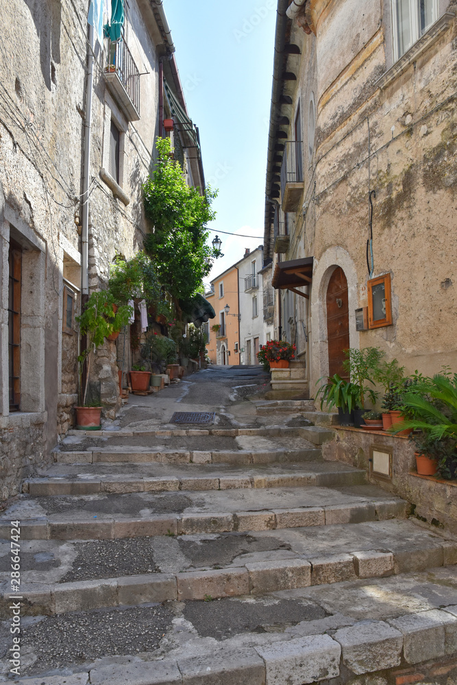 A day of vacation in San Lorenzello, a small Italian village