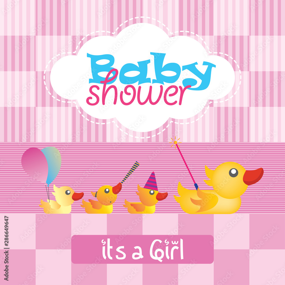 Baby Shower Greeting Card Baby Shower Greeting Card