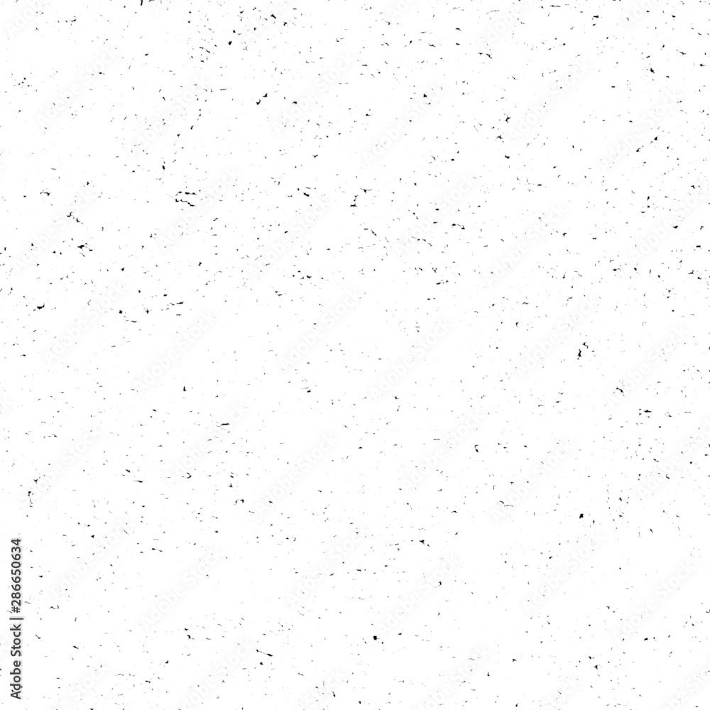 Background of black and white texture. Abstract monochrome pattern of spots, cracks, dots, chips