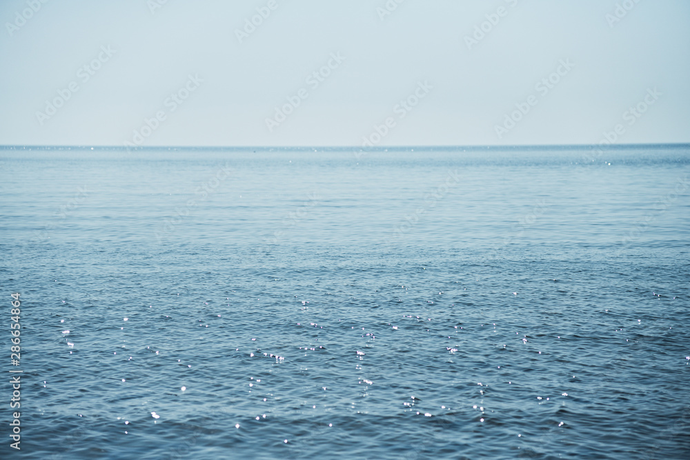 Blue Baltic sea in nice summer day. Blue Baltic sea in nice summer day.