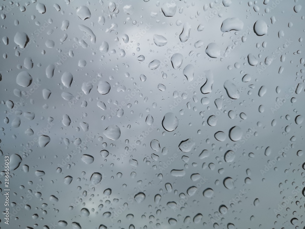 drops of water on glass drops of water on glass