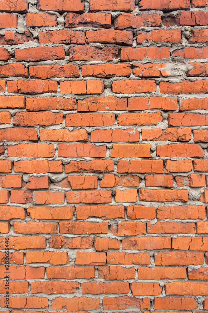 Naklejka premium Background of old vintage brick wall