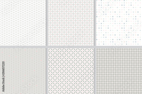 grey and pink seamless pattern eps10 vectors illustration