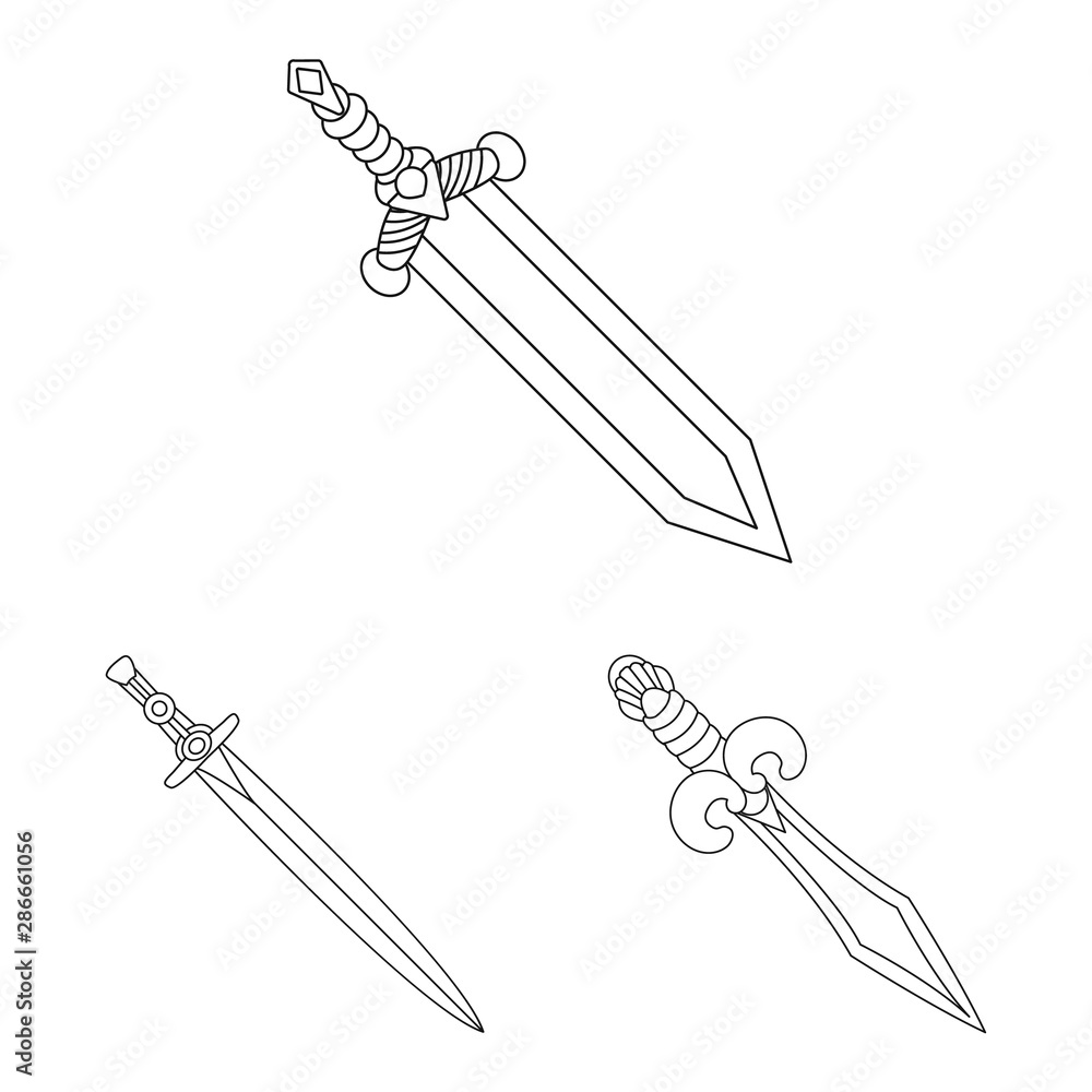 Vector illustration of game and armor logo. Collection of game and blade stock vector illustration. Vector illustration of game and armor logo. Collection of game and blade stock vector illustration.