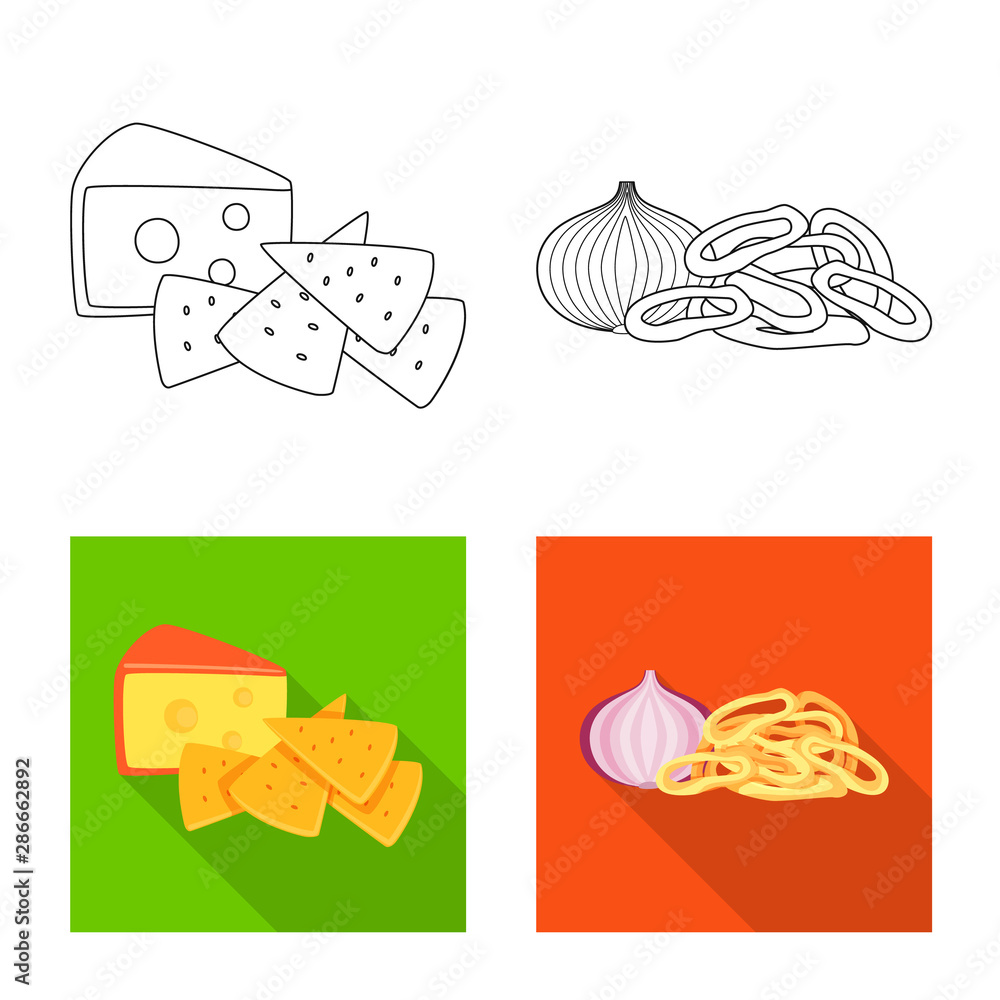 Isolated object of taste and seasonin sign. Set of taste and organic vector icon for stock. Isolated object of taste and seasonin sign. Set of taste and organic vector icon for stock.