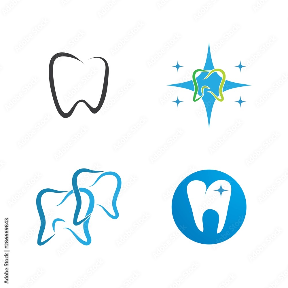 Smile Dental logo Template vector Smile Dental logo Template vector