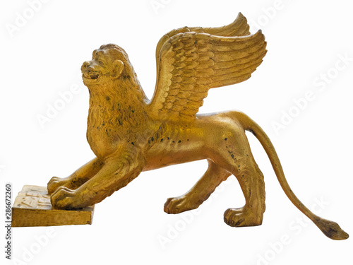 figurine of the golden lion venetian film festival