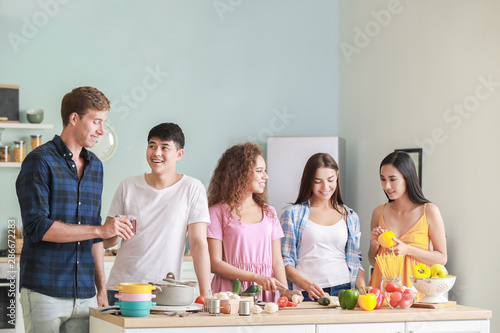 Diverse group of young adul...