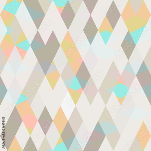 Wallpaper Mural Seamless rhombus pattern Torontodigital.ca