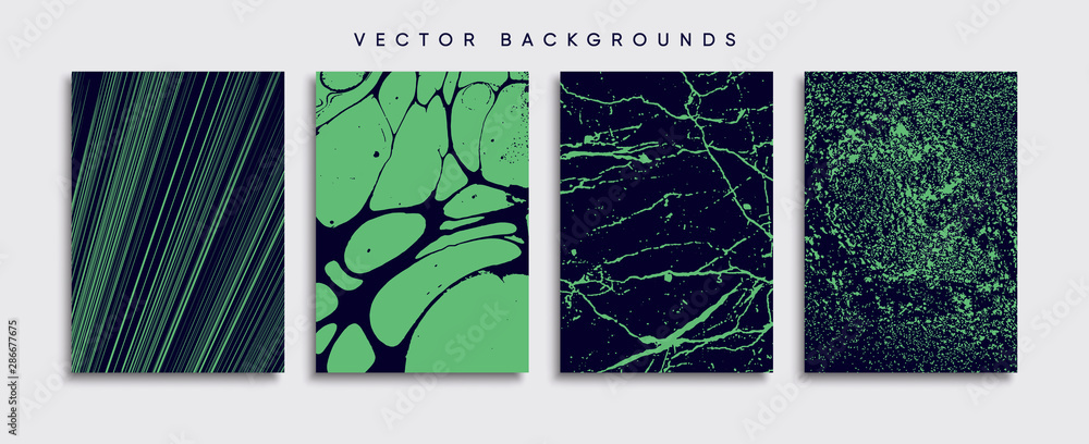 Minimal Vector cover designs. Future Poster template.