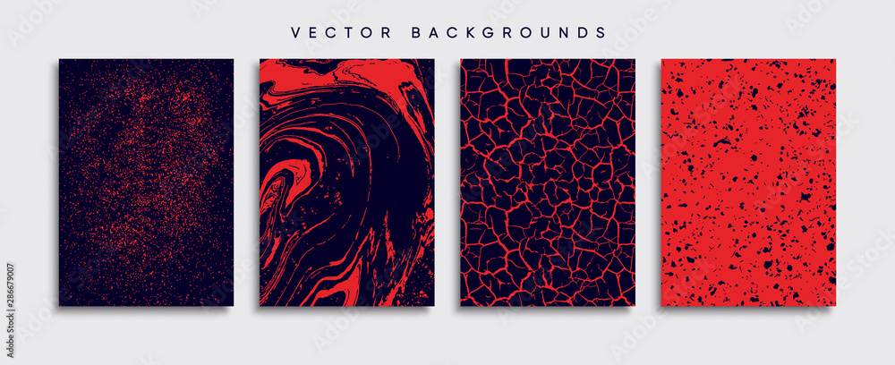 Minimal Vector cover designs. Future Poster template.