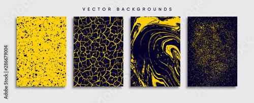 Minimal Vector cover designs. Future Poster template.