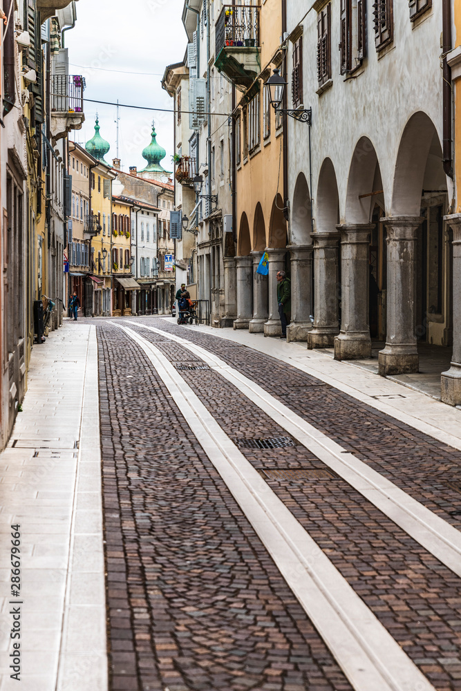 Obraz premium Ancient castle of Gorizia. Friuli, Italy